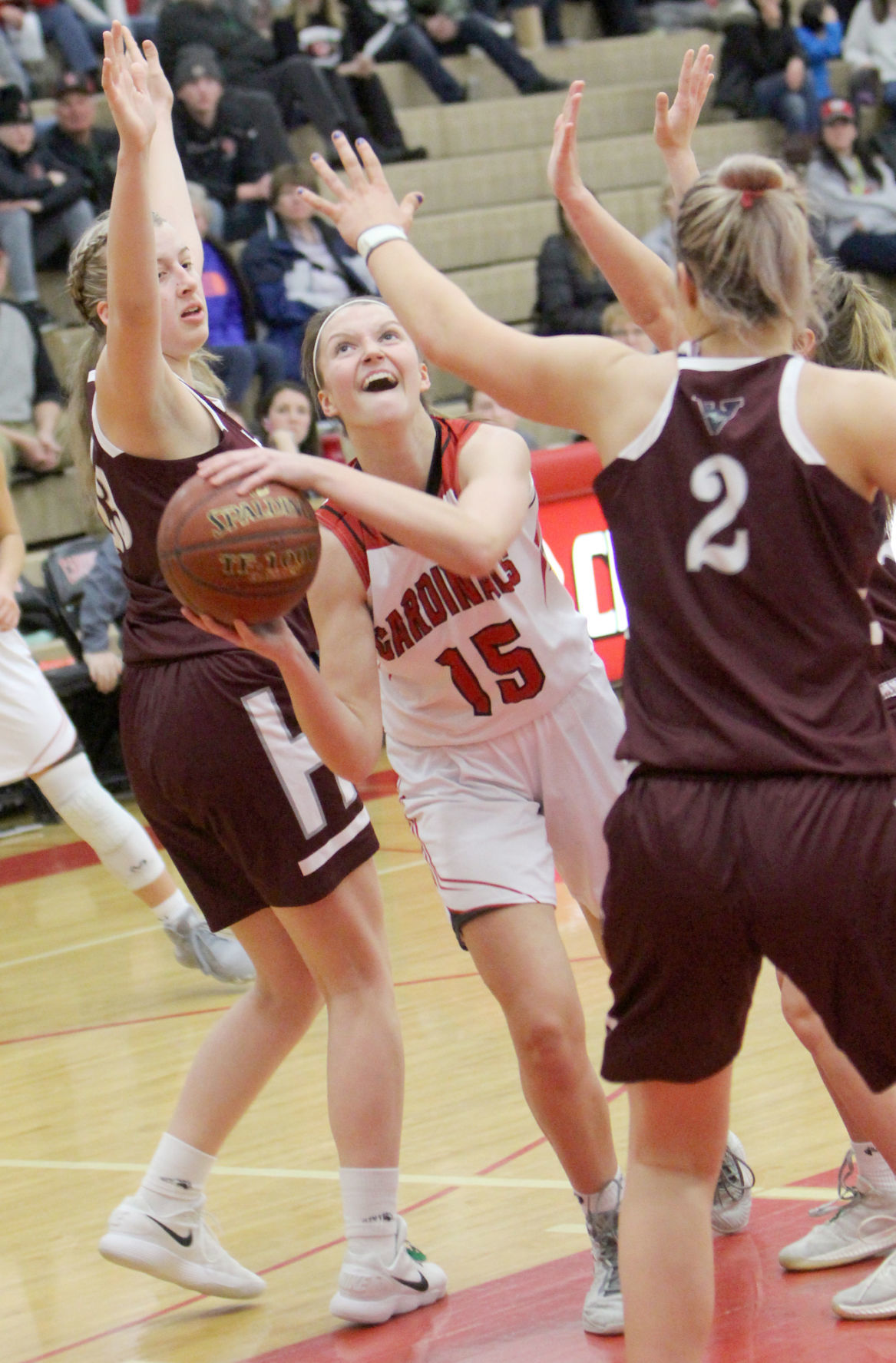 Holmen at Chi-Hi girls basketball 2-10-20